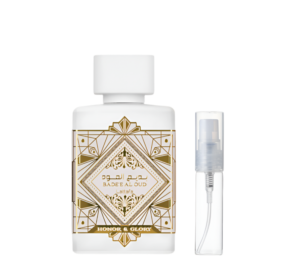 Decant - Lattafa Bade'e Al Oud Honor & Glory - Luxe Fragances Pair 