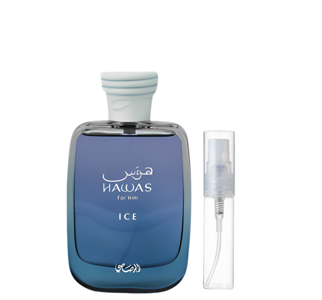 Decant - Rasasi Hawas Ice - Luxe Fragances Pair 