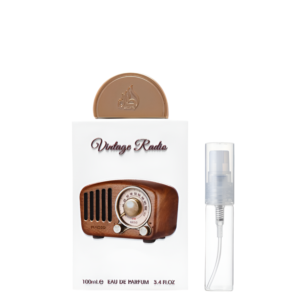 Decant - Lattafa Vintage Radio - Luxe Fragances Pair 