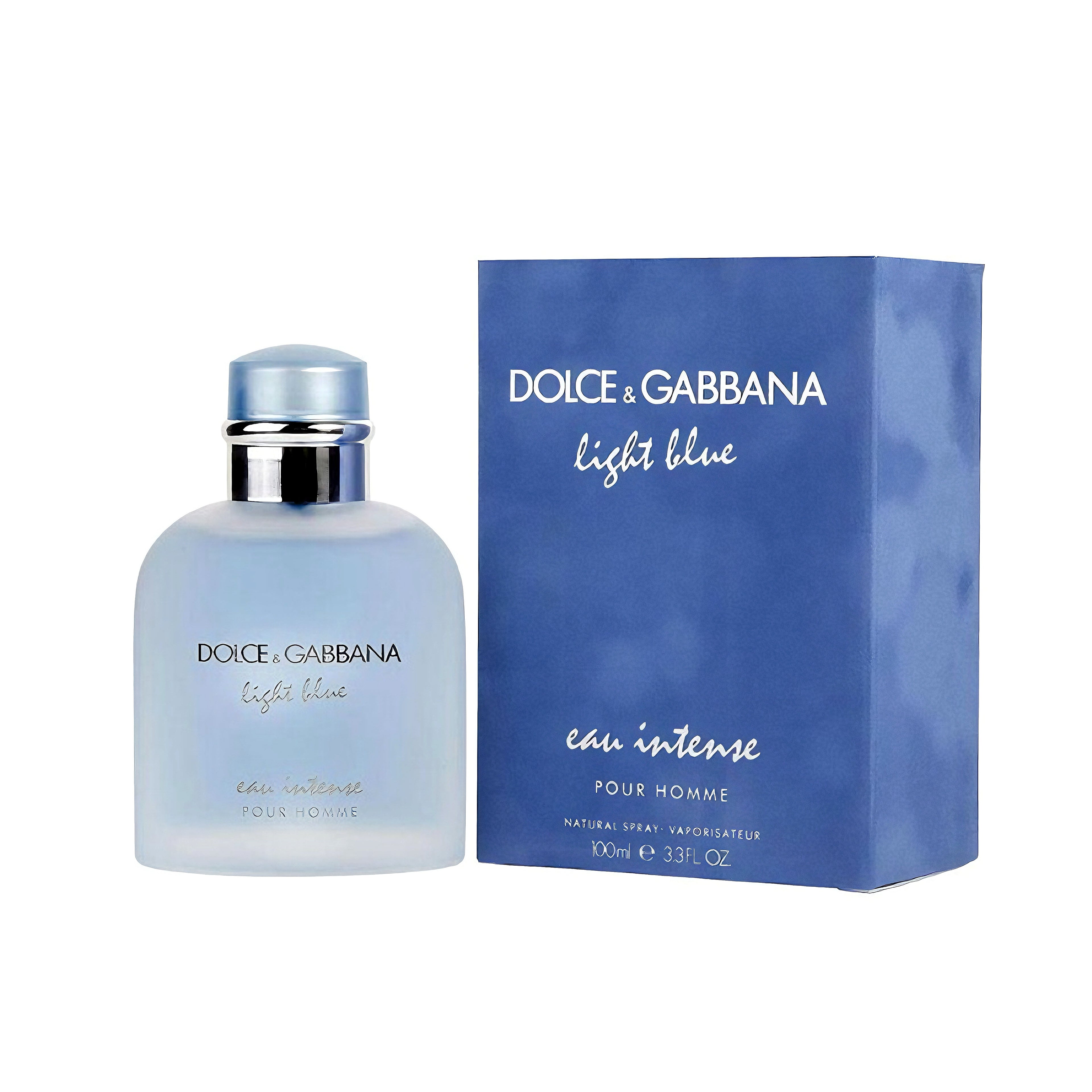 Dolce & Gabbana – Light Blue For Men Eau Intense Pour Homme - Luxe Fragances Pair 