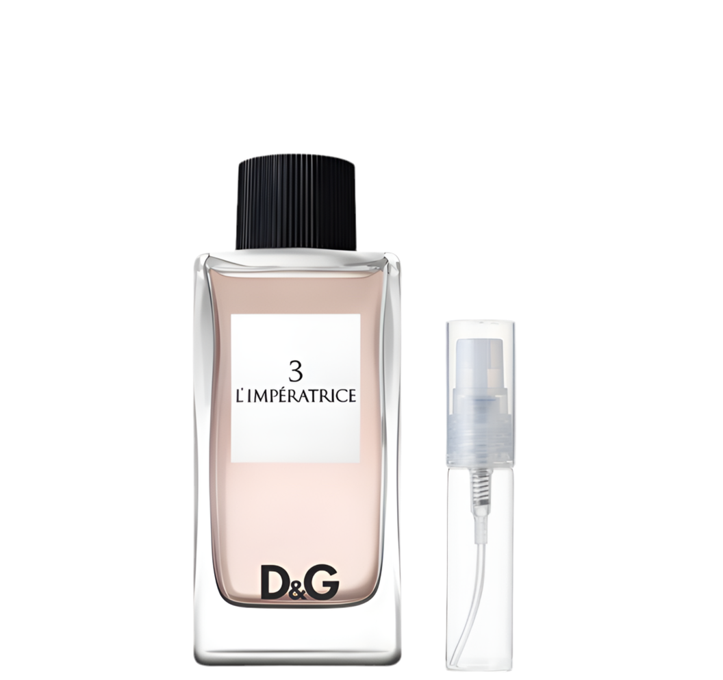Decant - Dolce Gabbana L´ Imperatrice - Luxe Fragances Pair 