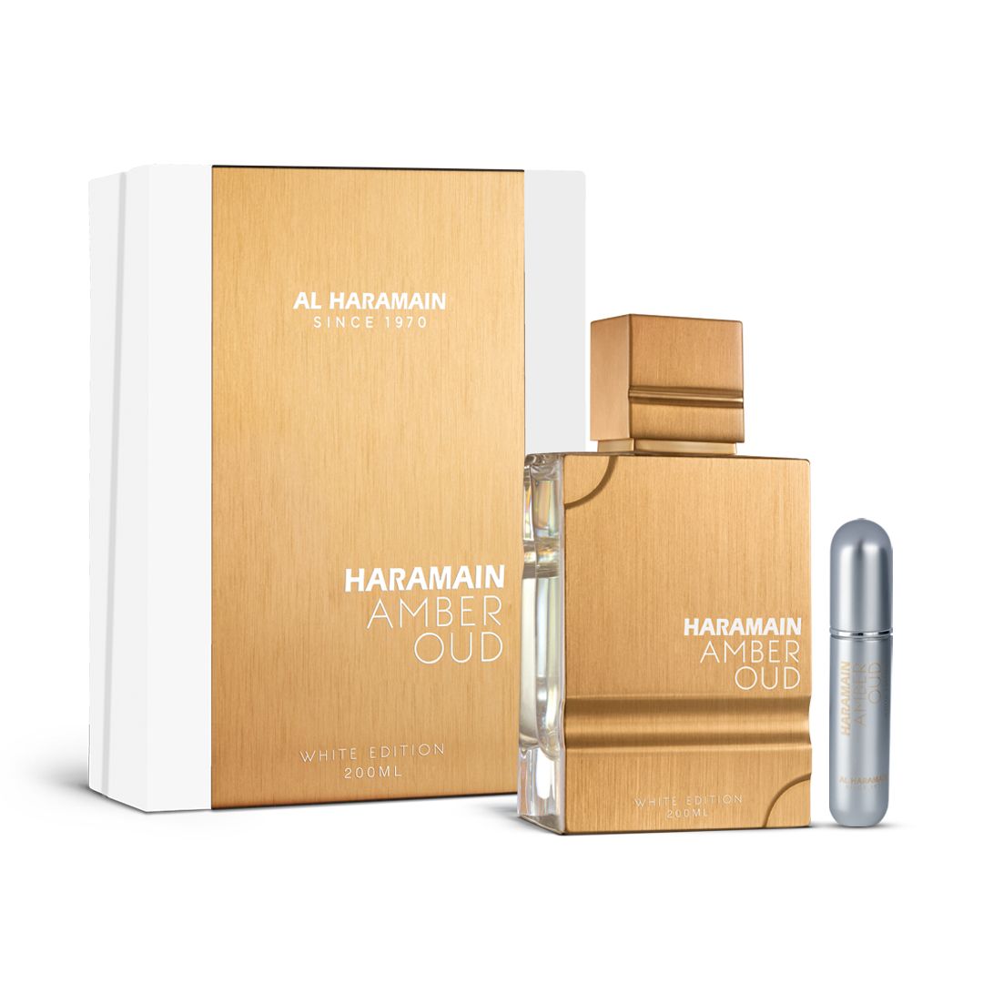 Al Haramain - Amber Oud White Edition - Luxe Fragances Pair 