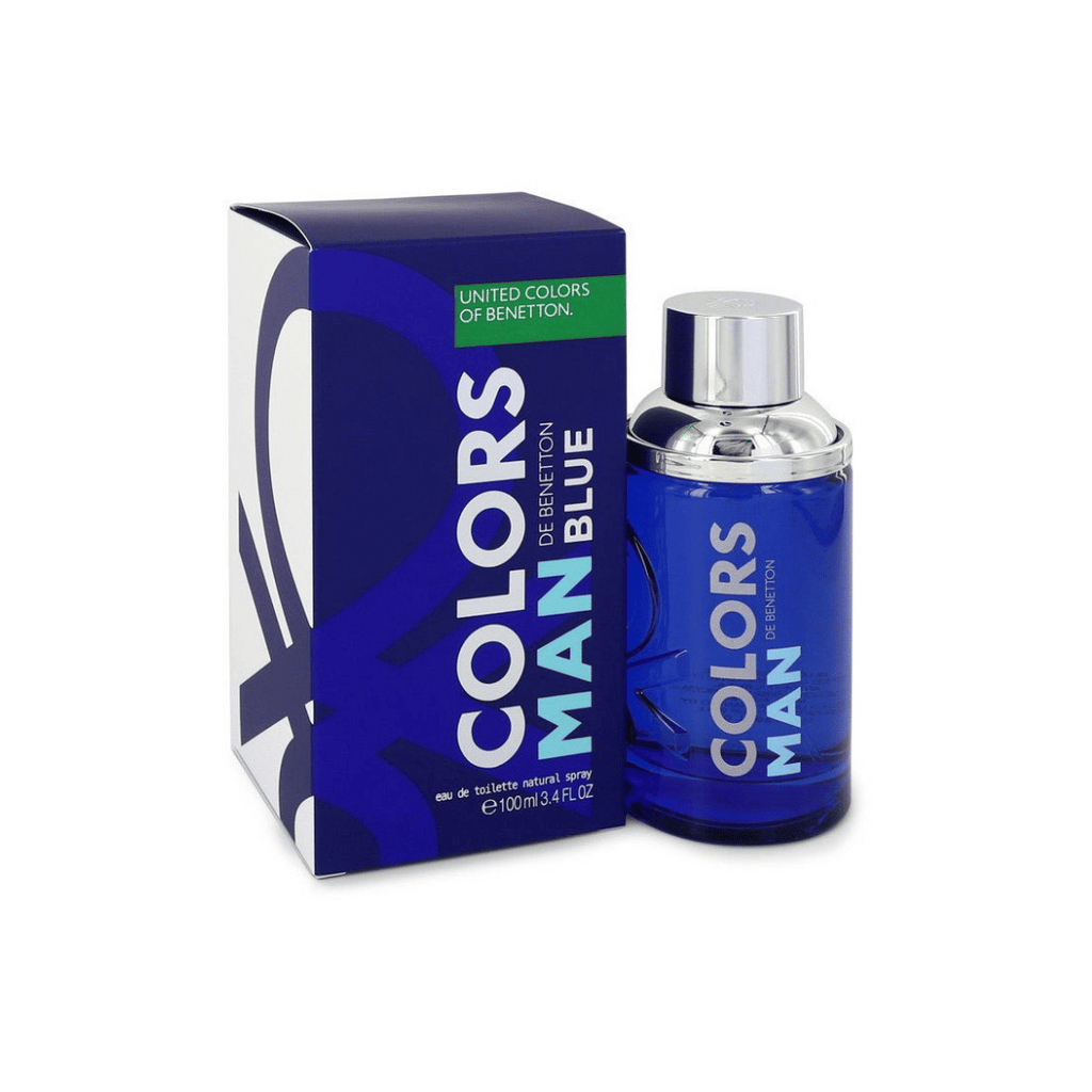 Benetton – Colors Man Blue Eau de Toilette - Luxe Fragances Pair 