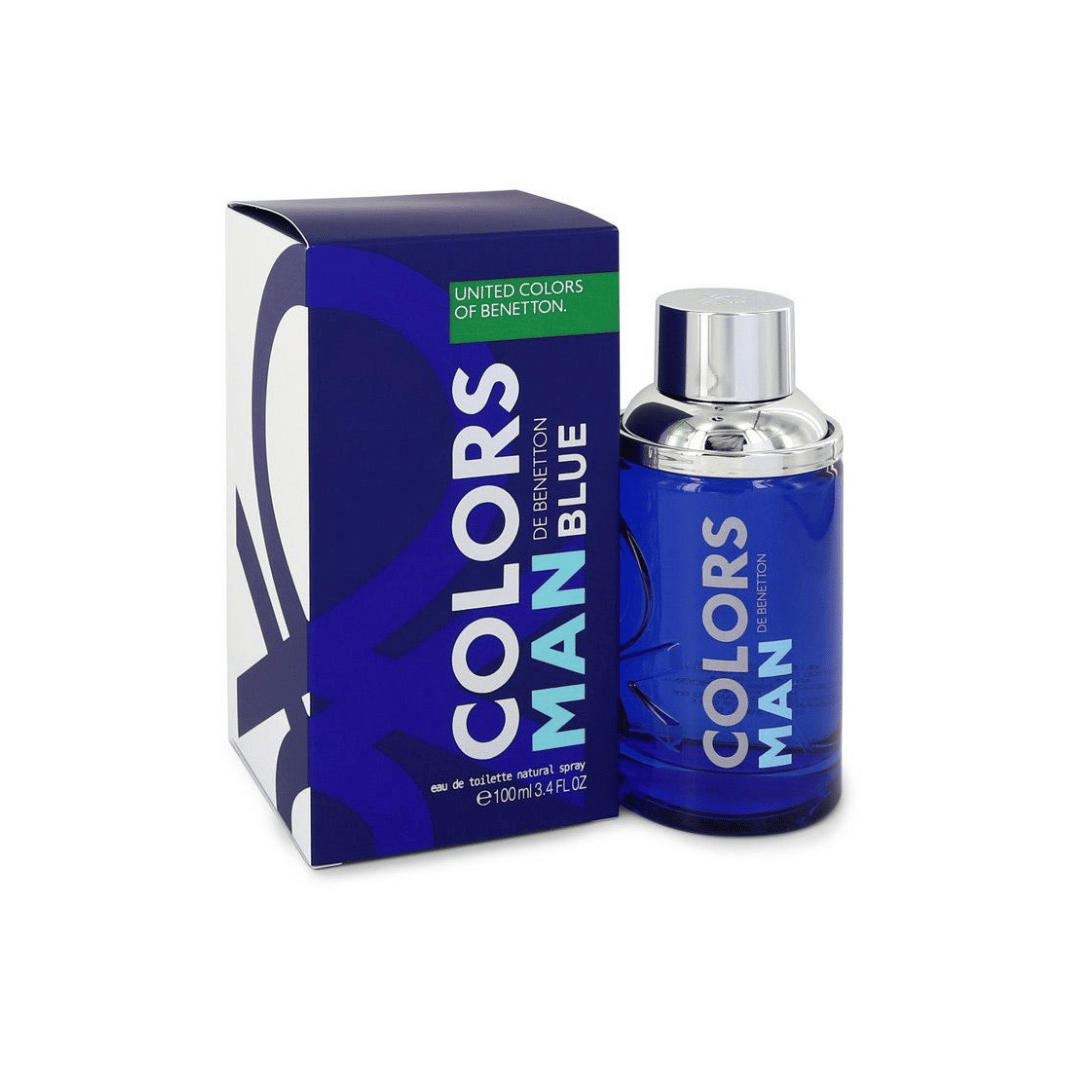 Benetton – Colors Man Blue Eau de Toilette - Luxe Fragances Pair 
