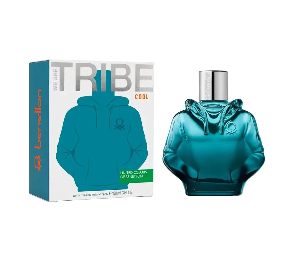 Benetton – We Are Tribe Cool Eau de Toilette - Luxe Fragances Pair 