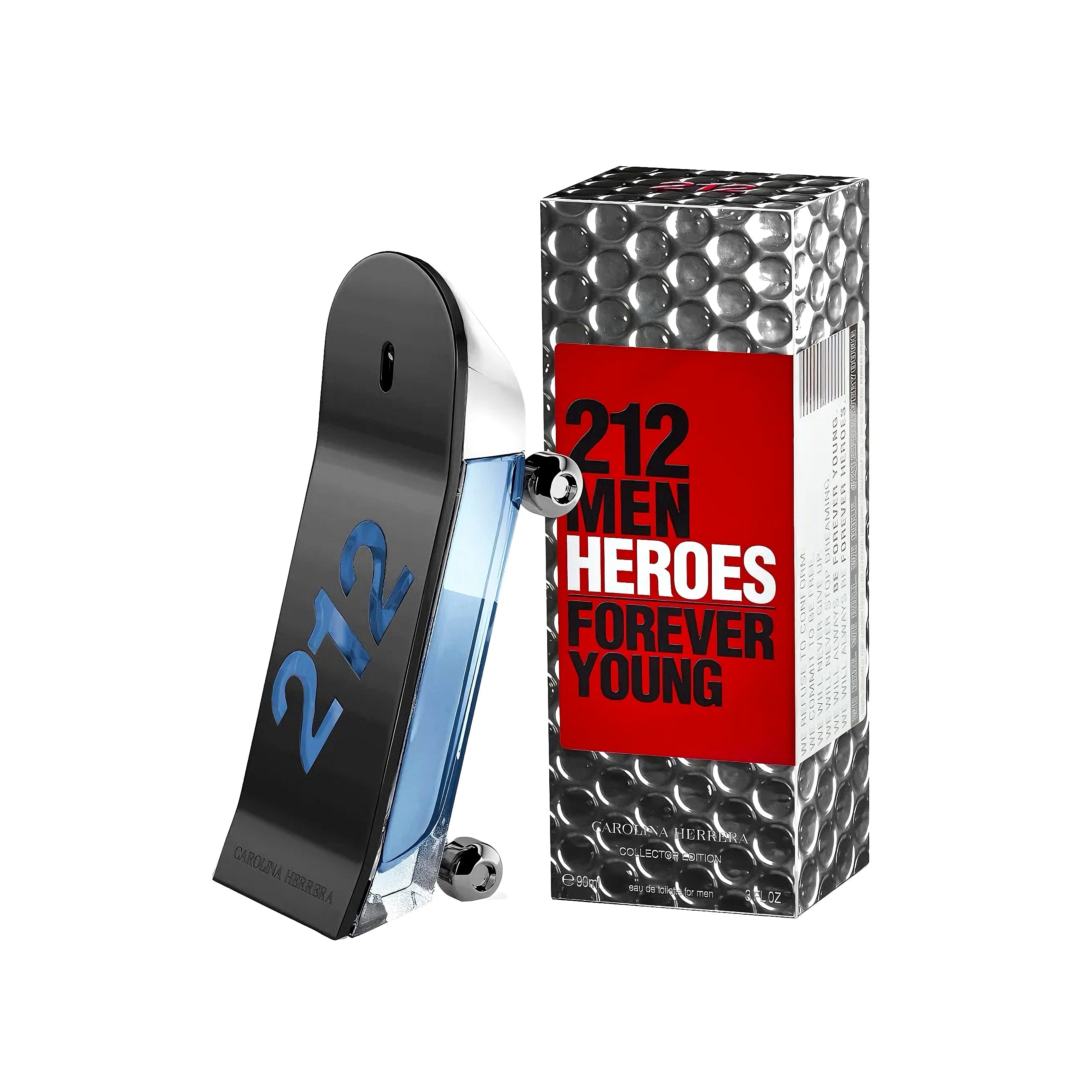 Carolina Herrera – 212 Heroes Collector Eau de Toilette - Luxe Fragances Pair 