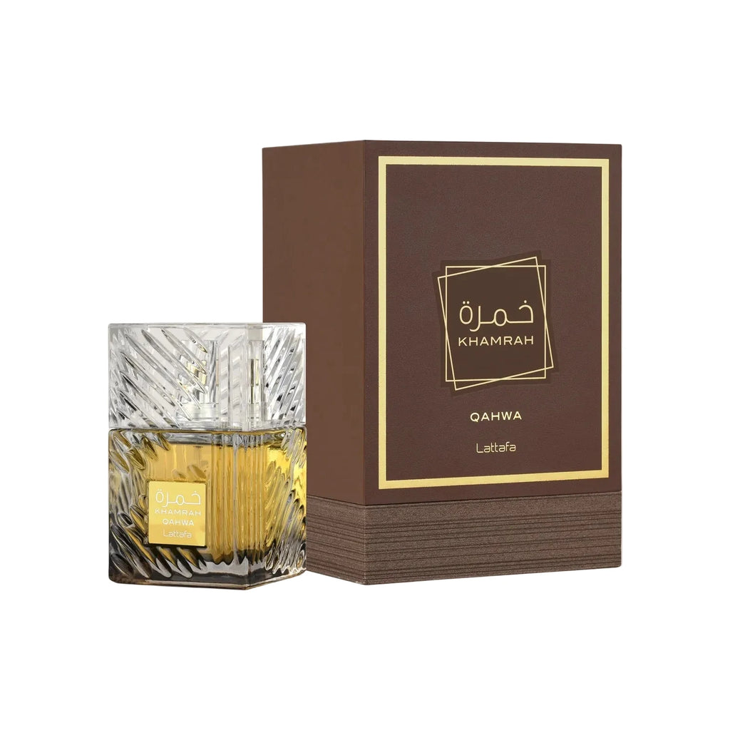 Lattafa – Khamrah Qahwa Eau de Parfum - Luxe Fragances Pair 