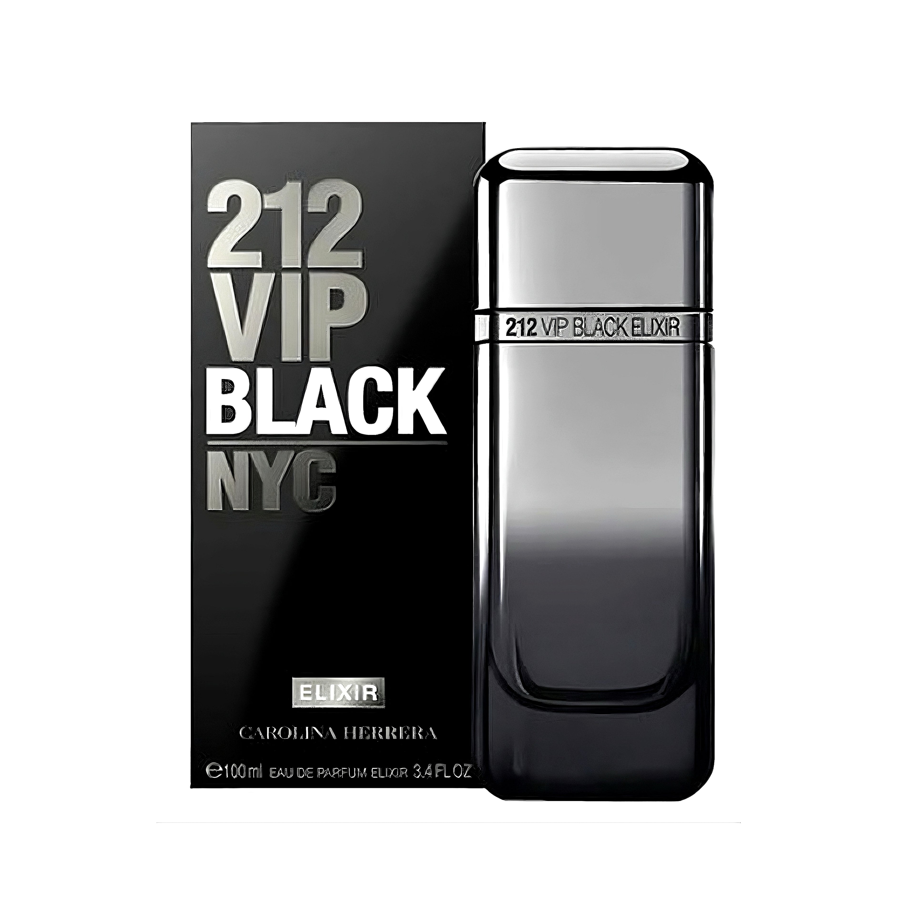 Carolina Herrera – 212 VIP Black Elixir - Luxe Fragances Pair 