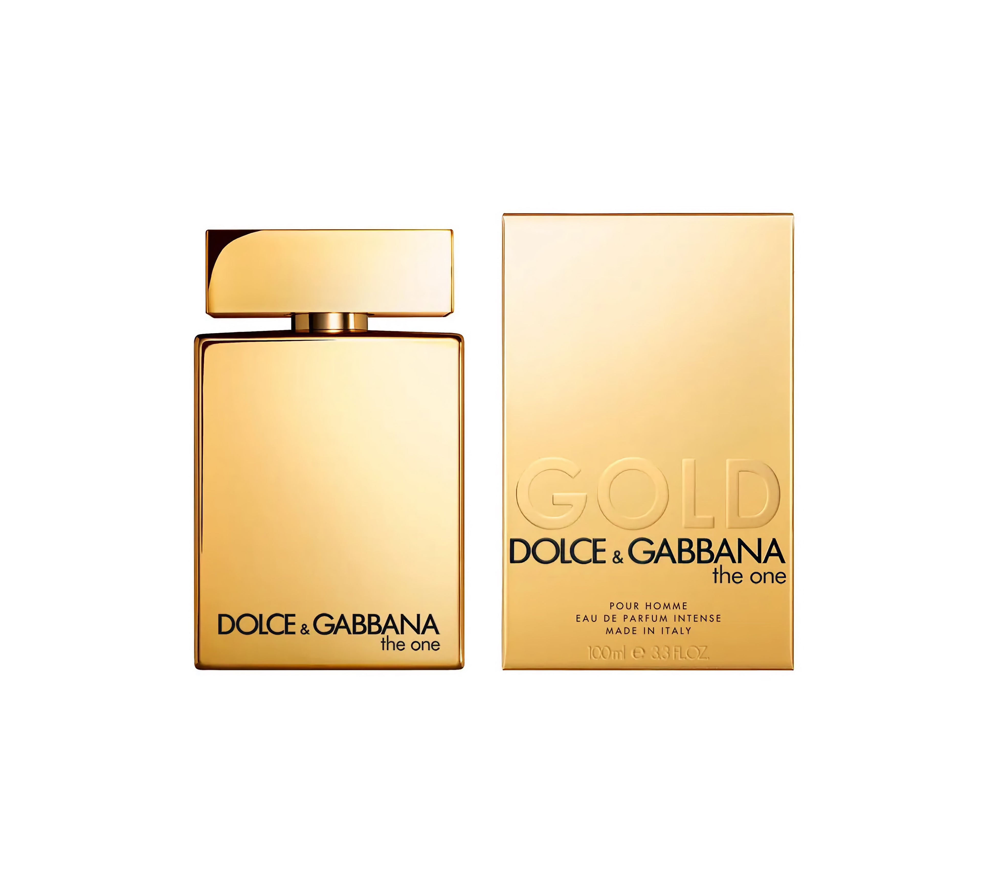 Dolce & Gabbana – The One for Men Gold Eau de Parfum Intense - Luxe Fragances Pair 