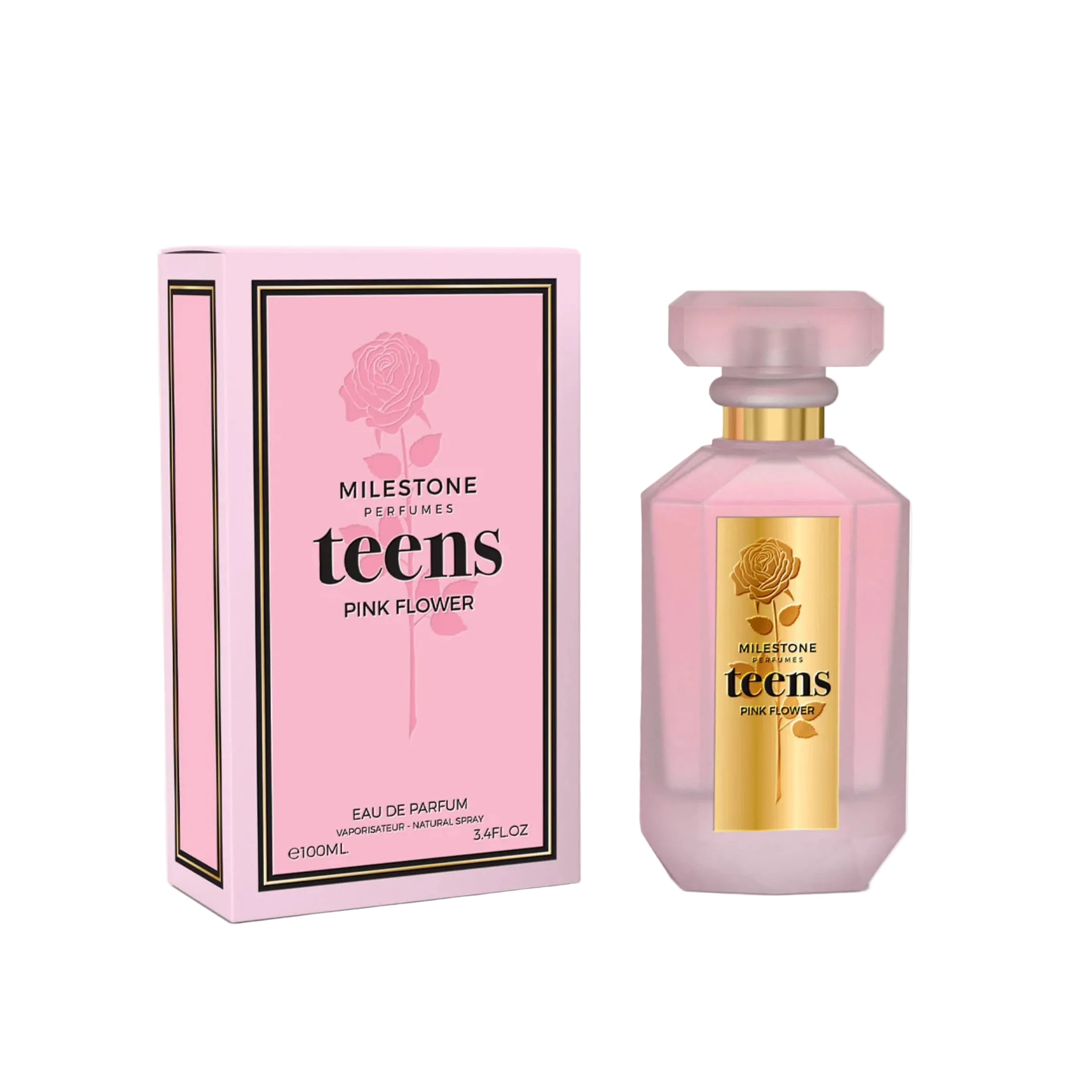 Emper – Teens Pink Flower Eau de Parfum 100 ml Mujer - Luxe Fragances Pair 