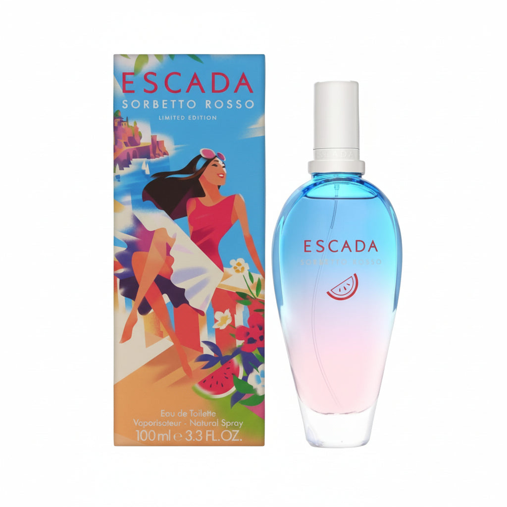Escada – Sorbetto Rosso Eau de Toilette - Luxe Fragances Pair 