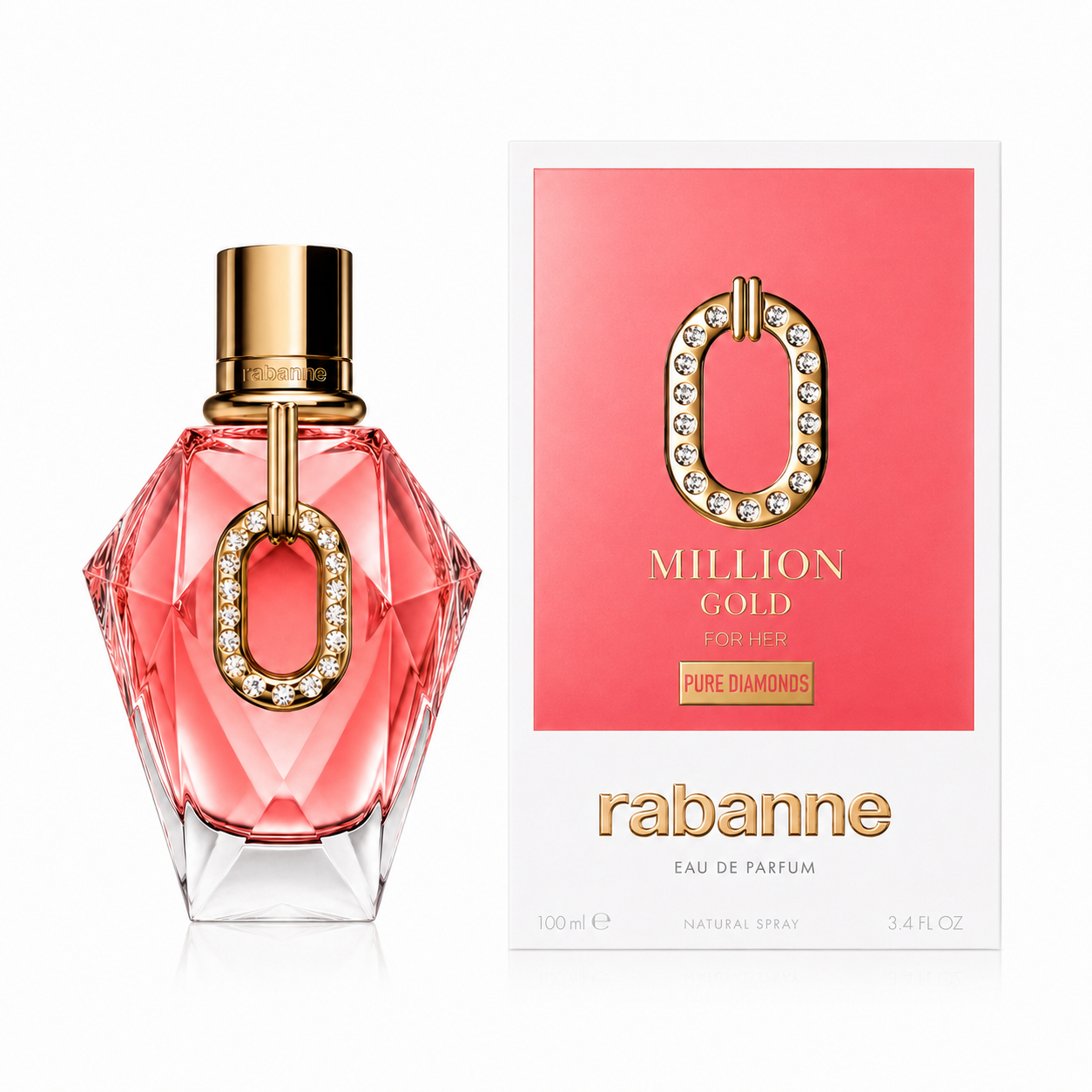 Paco Rabanne Million Gold For Her Pure Diamonds